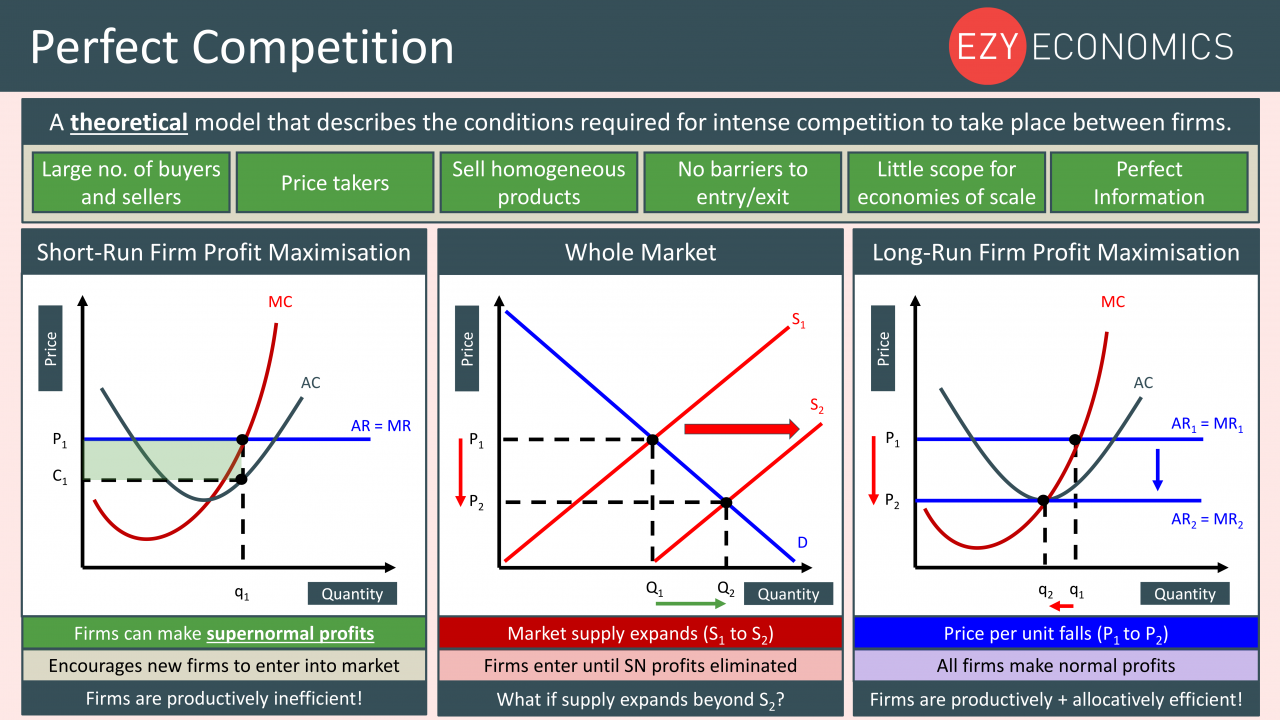 Economics Year 13 revision Day 6 - Perfect Competition